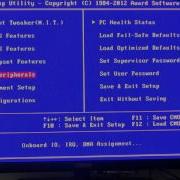 Настройки AWARD BIOS для установки Windows с флешки