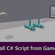 Unity Scripting Tutorial Call C Script From GameObject