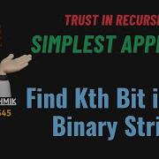Find Kth Bit In Nth Binary String Detailed Recursion Dry Run Leetcode 1545 CodestorywithMIK