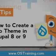 Как создать подтему в Drupal 8 или 9