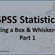 SPSS Создание диаграммы ящик с усами Часть 1
