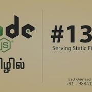 13 Serving Static Files In Nodejs Each One Teach One