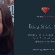 Ruby Snack 16 Deploy To Digital Ocean Part 5 Configure Apache And DNS