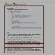 SOX Testing Use Case Change Management