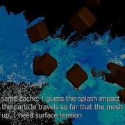 Yogurt Surface Tension Fluid Simulation Experiment Houdini