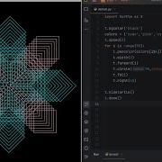 Creating A Hypnotic Spiral With Python Turtle Graphics