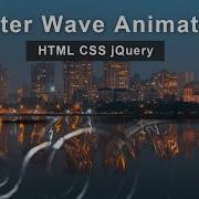 Water Wave Animation Effect Using JQuery Liquid Animation Effect With Ripples JS