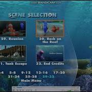 Finding Nemo 2012 DVD Menu Walkthrough