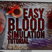 How TO Make A Blood Splatter Simulation In Blender SOO EASY