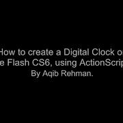 Create A Digital Clock Using ActionScript 3 0 Adobe Flash CS6 Tutorial
