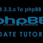 PhpBB 3 3 X Update To 3 3 11 Tutorial