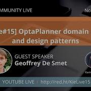 KieLive 15 Доменные модели и паттерны проектирования в OptaPlanner