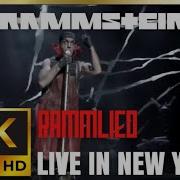 Rammstein Rammlied Live In New York 2010 4K HD