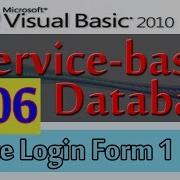 Service Based Database 6 Login With Username And Password Part 1 Database And Visual Basic 2010