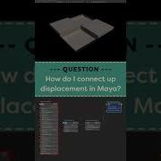 Displacementin Maya Using Colour Grayscale Textures