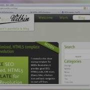 Basic MODx Template Setup