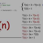 8 1 Recursion Time Complexity Analysis بالعربي
