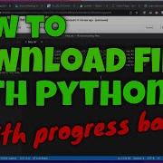 How To Download Files In Python With Progress Bars