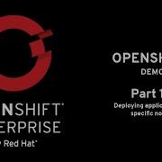 Демонстрация OpenShift часть 16 Развертывание приложений на определенных узлах
