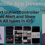 Tutorial 14 IOS Alert UIAlertController Default Alert And Show Alert All Types In IOS