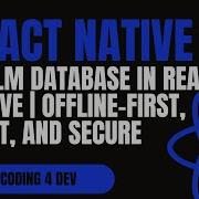 Realm Database In React Native Offline First Fast And Secure Data Storage