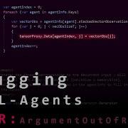 Debugging A Unity ML Agents Error