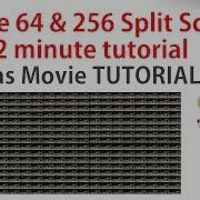64 And 256 Split Screens In A 2 Min Vegas TUTORIAL