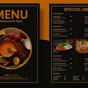 Trifold Restaurant Menu Design How To Create Restaurant Food Menu Foodmenu