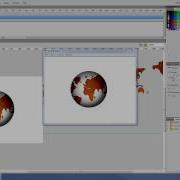 How To Create Spinning Globe Using Flash CS5 And Photoshop CS5