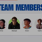 CREATE Stunning Animated Team Members Section Using HTML CSS