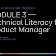 MODULE 3 Technical Foundations For TPMs How The Internet APIs And Backend Systems