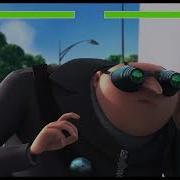 Gru Vs Vector Second Fight With Healthbars
