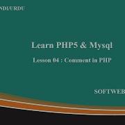 Comment In PHP PHP Tutorial In Hindi