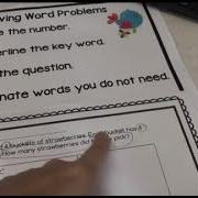 Math Word Problems CUBES Method