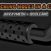 ArrayMesh Booleans In ZBrush Creating A Muffler