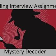 IQ 57 Mystery Coding Assignment