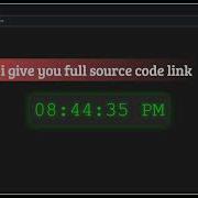 Digital Clock With Source Code Modern Clock Using Html Css Javascript Cssanimation Digitalclock