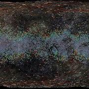 Smarties On Mercury Particles On A Rotating Sphere With The Topography Of The Mercury
