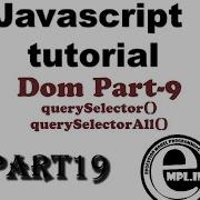 JavaScript Tutorial In Hindi Part 19 DOM 9 QuerySelector Method