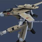 WIP SDF Macross VF 1A 4K LightWave3D 2020 Test Render