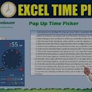 FREE Excel Time Picker Pop Up That Will Change Your Life
