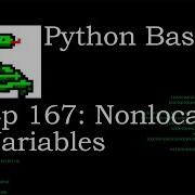 Python Basics Scope Nonlocal Variables