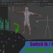 IK FK Switch Maya 2022 Tutorial Node Editor RIg