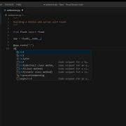 Flask 01 Your First Python Web Server
