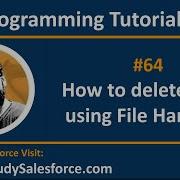 64 Java How To Delete A File Using Java Program In File Handling By Sanjay Gupta