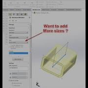 Solidworks Trick Tips How To Add Additional Sizes In Weldment Sections Profiles EngineeringTale