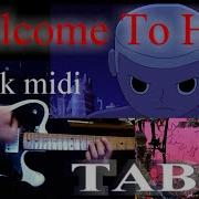 TAB Black Midi Welcome To Hell Guitar Cover