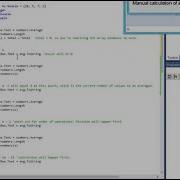 VB Manually Calculating The Average Value Of An Array