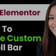 How To Make A Custom Scroll Bar In Elementor 2026 Step By Step