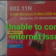 Wifi 802 11N Wirless Min Usb Adapter Wifi Connection Problem Troubleshooting